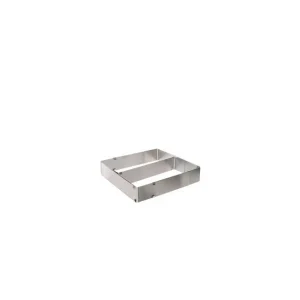 Meilleure vente 🎉 Cadre à Pâtisserie Extensible Inox Rectangle Scrapcooking ✨ 6