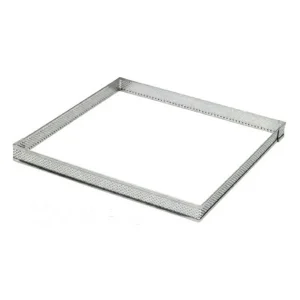 Offres ✨ Cadre à Tarte Carré Inox Perforé 10 cm H.2 cm 🔥 9