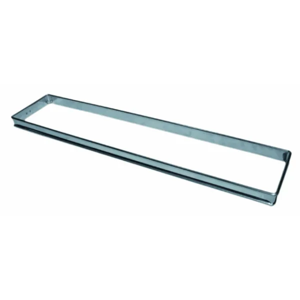 Remise ✨ Cadre Rectangle Inox 35 x 11 cm 🔔 1