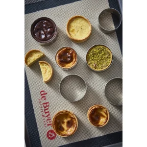 Coupon 👍 Cercle à Entremets Perforé Ø 5,5 cm x H 3,5 cm de L’école Valrhona De Buyer ⌛ 9