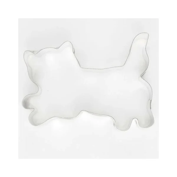 Sortie 🔔 Emporte-pièce Inox Chat 6,5 x 5 cm Cookie Cutters 🌟 1