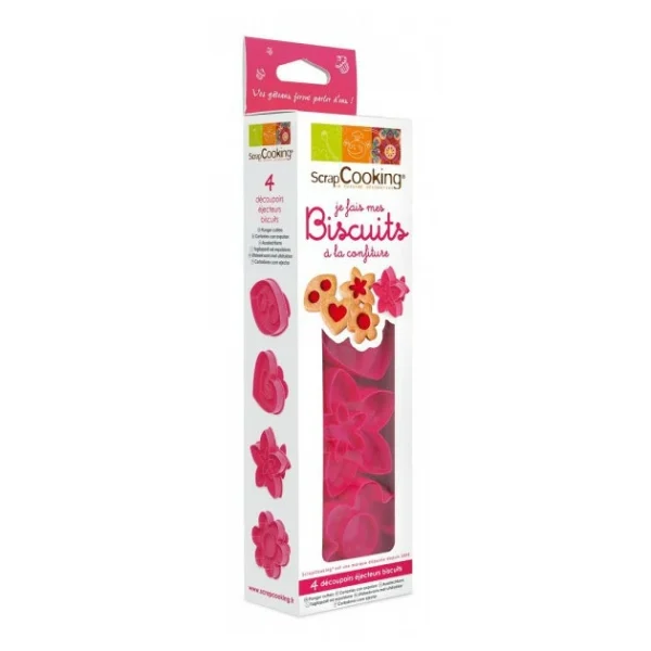 Sortie 🧨 Kit 4 découpoirs pour Biscuits à la confiture 🛒 1