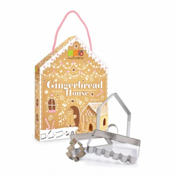 Vente flash 🌟 Kit découpoirs Maison Pain d’Épice ScrapCooking 🤩 3