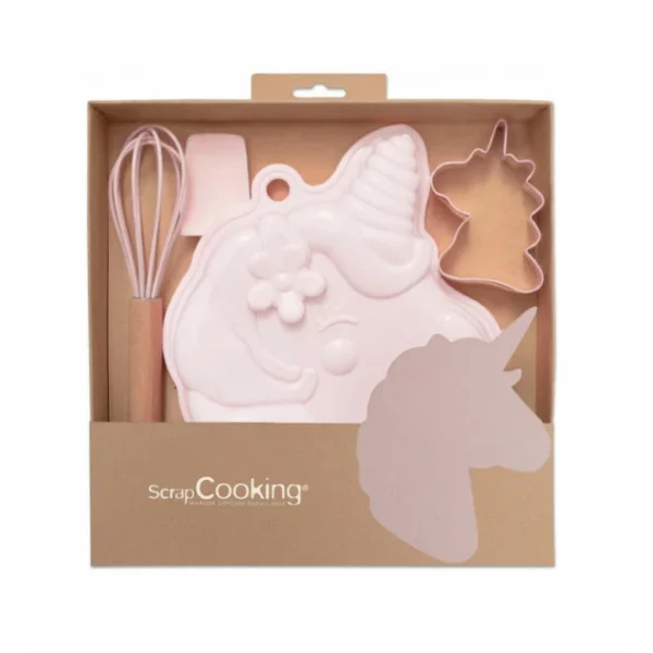 Offres ⌛ Kit Pâtisserie Enfants Licorne Scrapcooking 🎉 1