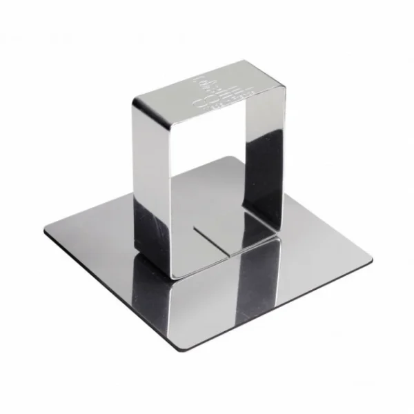 Offres ❤️ Poussoir Carré inox 58 x 58 mm ⭐ 1